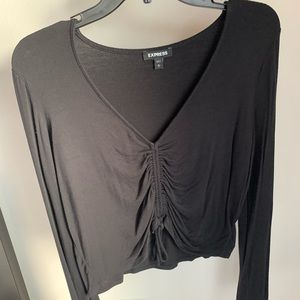Express flare sleeve top